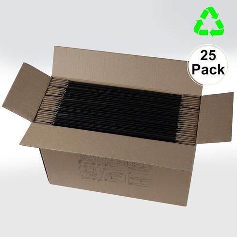 6x4x2 Inches Shipping Boxes Pack of 25, Packaging Corrugated Cardboard Mailer Boxes for Small Bussiness, Black in Saudi Arabia