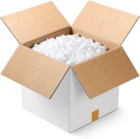 مجموعة صناديق شحن من Calenzana مقاس 10 × 7 × 5 بوصات مكونة من 25 قطعة، صندوق من الورق المقوى المموج الأبيض لإرسال هدايا تعبئة الأعمال الصغيرة بالبريد in Kuwait
