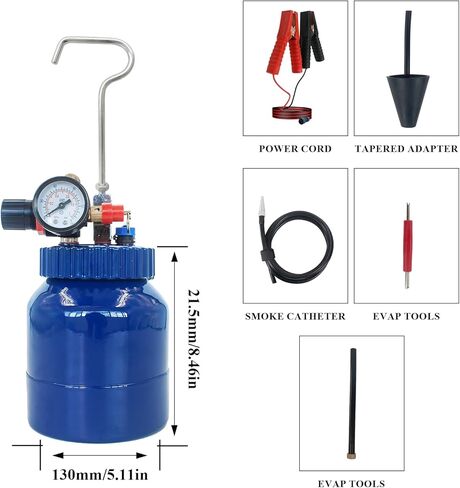 آلة دخان السيارات - كاشف تسرب وقود الدخان EVAP بقدرة 12 فولت لنظام أنابيب السيارة in Kuwait