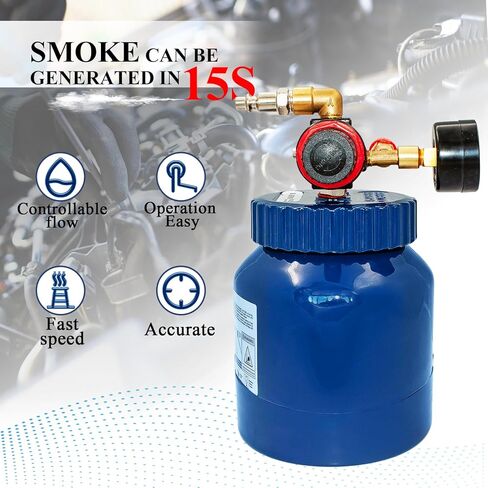 آلة دخان السيارات - كاشف تسرب وقود الدخان EVAP بقدرة 12 فولت لنظام أنابيب السيارة in Kuwait