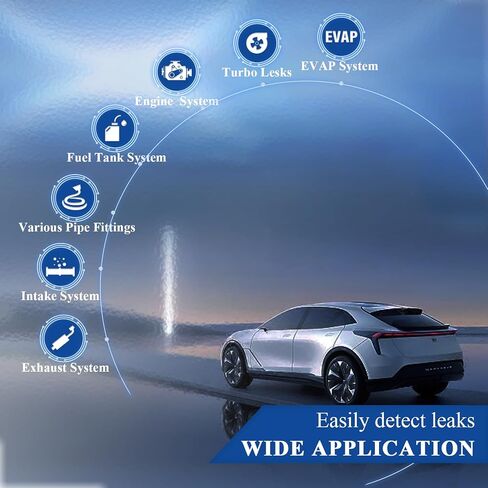 آلة دخان السيارات - كاشف تسرب وقود الدخان EVAP بقدرة 12 فولت لنظام أنابيب السيارة in Kuwait