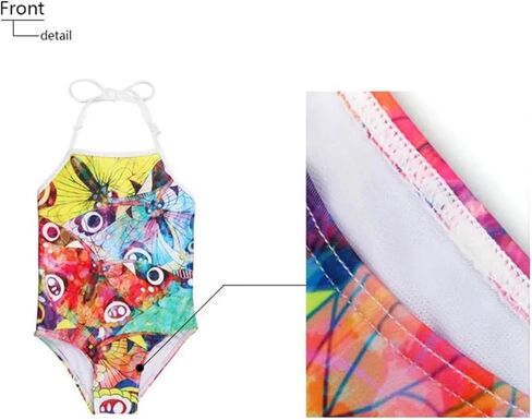 بدلة سباحة صيفية بدون أكمام للفتيات من SEANATIVE للرقص باليه والجمباز وأشرطة قابلة للتعديل in Kuwait