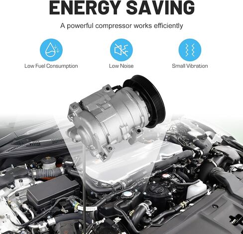 New AC Air Condition Compressor with Clutch for 3.5L Honda Pilot 2008-2015, Honda Odyssey 2008-2017, Honda Ridgeline 2009-2014, Acura MDX 3.7L 2007-2013 in Saudi Arabia
