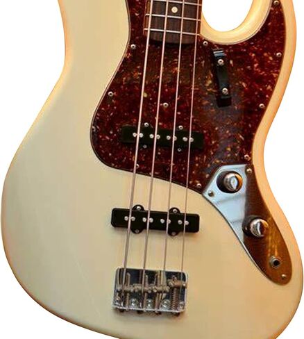 Jazz Bass Pickups Open Style Neck & Bridge Pickups Set Variable Gauss Ceramic Traditional Compatible for 4 String JB Electric Guitar Part in Kuwait