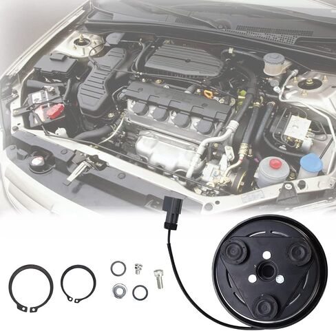 A/C ضاغط مخلب الجمعية عدة لوحة بكرة تحمل لفائف 73111FE040 استبدال لسوبارو امبريزا 2002-2007 وسوبارو WRX 2004-2007 لتكييف الهواء ضاغط تكييف الهواء مخلب لفائف طقم إصلاح السيارات in Saudi Arabia