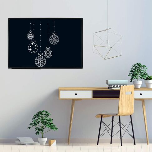 JILoffice Magnetic Black Chalkboard/Black Board 36 x 24 Inch, Black Aluminum Frame Board with Marker Tray for Office Home and School, Best Choice for Note and Art in Saudi Arabia