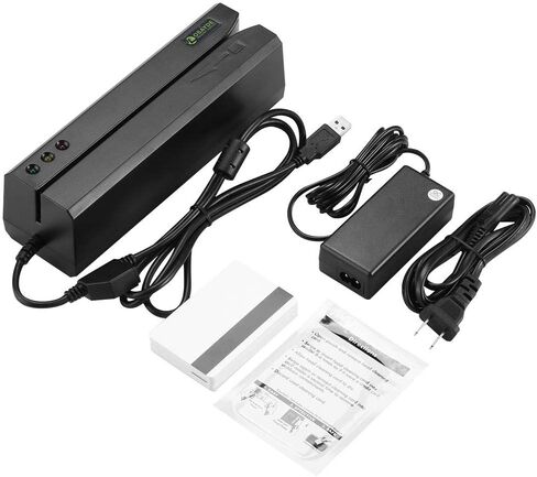 IT OSAYDE 605U Magnetic Card Reader, 3 Tracks Writer Encoder Scanner, Free Software to Install, Easily Use for Credit Card, Debit Card, Gift Card All Magnetic Swipe Card in Kuwait