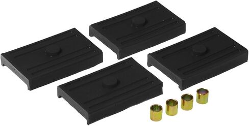 Prothane 7-1708-BL Black Rear Upper and Lower Multi Leaf Spring Pad Kit in Saudi Arabia