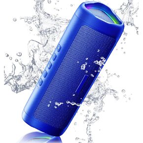 Bluetooth Speaker with HD Sound, Portable Wireless, IPX5 Waterproof, Up to 20H Playtime, TWS Pairing, BT5.3, for Home/Party/Outdoor/Beach, Electronic Gadgets, Birthday Gift (Black)