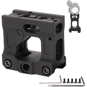 Red Dot Riser Mount Picatinny Riser Mounts for T1 T2 H1 H2 Optic Sight Accepts All Footprint Optics