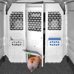 Van Safety Partition Bulkhead Fit for 2015-2023 Ford Transit Mid-Roof Full Size