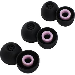 Linsoul Kiwi Ears Flex Earbud Tips, Replacement Silicone IEM Tips, 3 Pairs, S/M/L Size, for KZ ZS10 Pro 2, SuperMix 4,Hype4,Orchestra Lite, Cadenza Wired/Wireless Earphones
