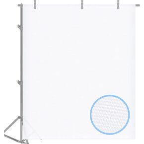 Neewer 2 Yard x 60 Inch/1.8M x 1.5M Polyester White Seamless Diffusion Fabric for Photography Softbox,Light Tent and Lighting Light Modifier
