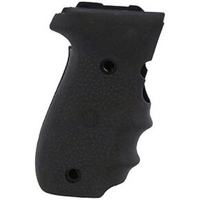 قبضة مطاطية مصبوبة من Hogue لـ SIG SAUER P226 DA/SA & DAK مع أخاديد الإصبع، أسود - 26000