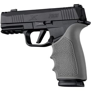 Hogue HandALL Beavertail Grip Sleeve: fits SIG SAUER P365-XMACRO - Slate Grey 18522