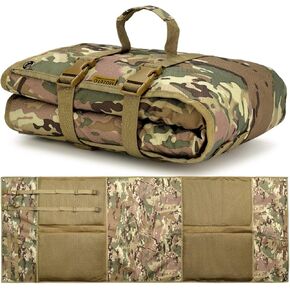 Shooting Mats Prone Padded, Extra Large Folded Shooting Mat for Range Shooting Rifle Hunting
