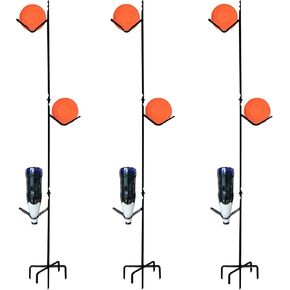 Atflbox Clay Pigeons Hanger, Sporting Clays Accessories, Pack of 3 Units Clay Skeet Target Holder for Shooting Outdoor