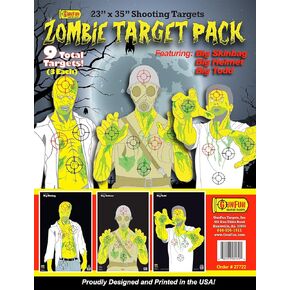 Zombie Target - 9 Pack - 23x35-27722