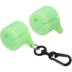 PATIKIL Fishing Rod Clips Silicone Wearable Fishing Pole Holder with Buckle
