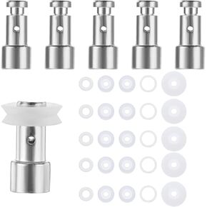 5Pcs Pressure Cooker Steam Valve Universal Floater+ 5 Pack Silicone Sealer Pads Pressure Cooker Gasket Kit for Pressure Cookers XL, YBD60-100, PPC780, PPC770, PPC790