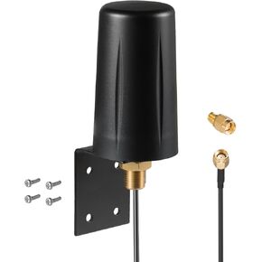 7dBi Long-Range 4G Cellular External Signal Game Camera Antenna Booster for Spypoint Flex Link Micro EVO Stealth Cam Compatible with Tactacam Cellular Trail Camera