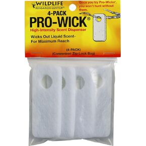 Wildlife Research Pro-Wick Scent Dispenser (Pack of 4)