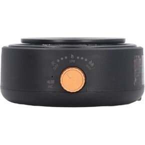Electric Hot Plate, 360 Deg Heating Countertop Single Portable Electric Stove Multifunction Efficient Compact Stove 2 Level Temperature Setting for Home Dorm Office