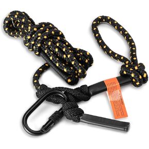 Huntury Treestand Safety Rope, Linemans Rope for Hunting, Tree Stand Safety Line, Tree Tether Rope, Life Lines for Tree Stands(10 feet)