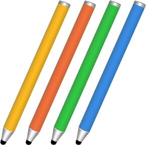 Kids Stylus Pens for Touch Screens,Capacitive Stylus Kids Pens for iPad iPhone Tablets Samsung Galaxy All Universal Touch Screen Devices(4 Pack)