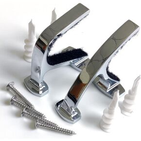 Gun Rack Wall Mount, Horizontal Gun Hooks for Wall, Rifle Hangers, Hang Most of Firearms on Gun Wall