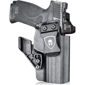 WARRIORLAND IWB Kydex Holster Optic Cut & Claw Compatible with Glock 17/19, G43/43X(No MOS), G2C/G3C, GX4, G3, P320, P365, LC9, Security 9, S&W M&P 9/.40, Shield 9/40, Shield EZ, SD9VE, Hellcat, Right