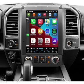 for Ford F150 2015-2020 Car Radio Android 12 Stereo Navigation 12.1inch Touch Screen 4GB+64GB Wireless Carplay 4G Network 5G WiFi