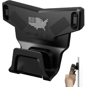 Magnetic Gun Mount for Car Truck, Gun Magnet for Pistol Shotgun Revolver, Gun Holder Rated Max Up to 15 LBS with Trigger Guard Protection Conceal in Desks Safes Walls Easy to Access & Release