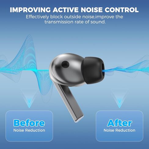 AhaStyle Memory Foam Earbud Tips for Samsung Galaxy Buds3 Pro (2024)【Fit the Charging Case】3 Pairs S/M/L Ultimate Comfort Noise Canceling Memory Foam Ear Replacement Tip for Samsung Galaxy Buds Pro 3 in Saudi Arabia