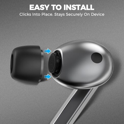 AhaStyle Memory Foam Earbud Tips for Samsung Galaxy Buds3 Pro (2024)【Fit the Charging Case】3 Pairs S/M/L Ultimate Comfort Noise Canceling Memory Foam Ear Replacement Tip for Samsung Galaxy Buds Pro 3 in Saudi Arabia