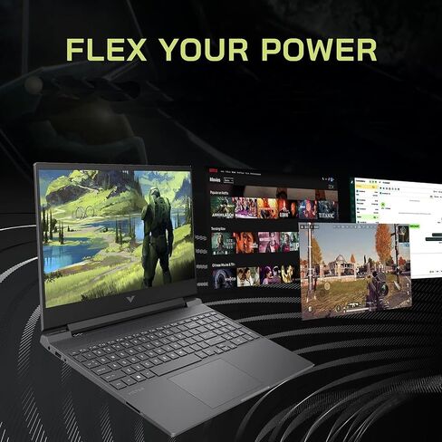 HP - Victus 15.6 بوصة Full HD 144 هرتز كمبيوتر محمول للألعاب - Intel Core i5-13420H - ذاكرة 8 جيجا - NVIDIA GeForce RTX 3050-512GB SSD - أداء أزرق in Saudi Arabia