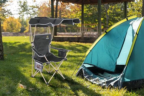 Nice C Camping Chair with Canopy, Chair with Shades, Sports Chairs, Folding Chair with Canopy, Detachable Shade Canopy, Side-Pocket and Cupholder (One Green) in Saudi Arabia