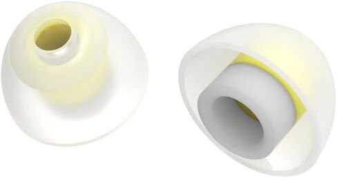 LEPIC nuon Boost Spatial eartips, 2 Pairs Package, Spatial eartips, Next Generation eartips, Soft Grip, Compatible with Wired Earphones, Earbuds, Noise Cancelling Earbuds (L) in Saudi Arabia