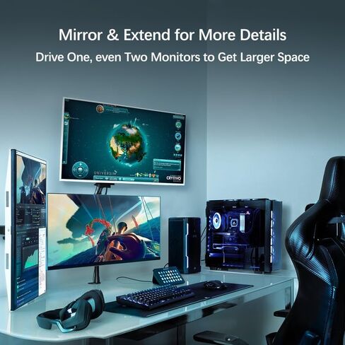 كابل DisplayPort uni 4K إلى HDMI بطول 6.6 أقدام [1440P@60 هرتز، 1080P@120 هرتز]، سلك DP مضفر قوي إلى HDMI للشاشة، منفذ عرض أحادي الاتجاه إلى كابل HDMI متوافق مع DELL وGPU وAMD وNVIDIA in Kuwait