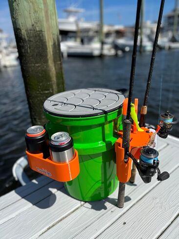 Tideline3D Fishing Rod Holder Compatible with YETI LoadOut Bucket in Kuwait