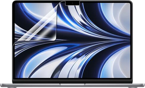 واقي شاشة كمبيوتر محمول مضاد للتوهج غير لامع من F FORITO متوافق مع Apple MacBook Air 13.6 بوصة 2024 2022 M3 A3113 M2 A2681، غطاء شاشة كمبيوتر مضاد للخدش وبصمات الأصابع in Kuwait