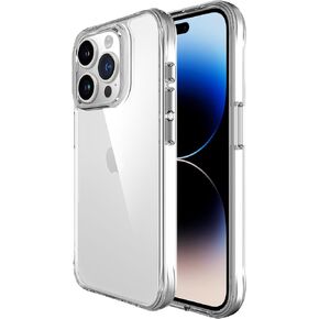 Mizi Clear Case for iPhone 15 Pro Max, [Anti-Yellowing] [Military Grade Drop Protection] [Mag-Safe Compatible] Thin Shockproof Slim Bumper Phone Back Cover - Clear
