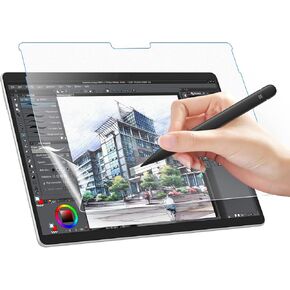 MoKo 2-Pack Paper Screen Protector for Microsoft Surface Pro 11 2024, Surface Pro 10 / Pro 9 / Pro 8 / Pro X - 13 Inch, Anti-Glare Anti Scratch Writable PET Film, Compatible with Surface Pen, Matte