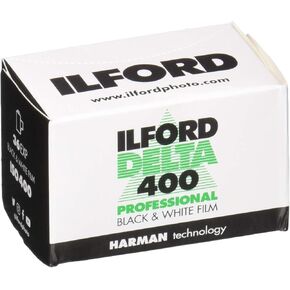Ilford Black and White 1748192 Delta Pro Fast Fine Grain Film, ISO 400, 35mm, 36 Exposures (3 Pack)
