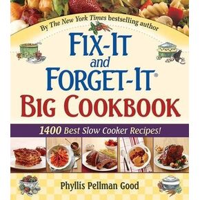 [By Phyllis Good] Fix-It and Forget-It Big Cookbook: 1400 Best Slow Cooker Recipes! (Hardcover)【2018】by Phyllis Good (Author) (Hardcover)