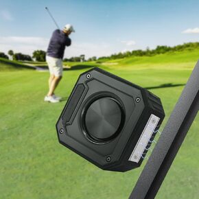 Golf Speaker, Golf Cart Speakers Bluetooth, Portable Bluetooth Speaker - Magnetic, 15W Loud with Bass, Outdoor IPX7 Waterproof Bluetooth Speaker, Wireless Speaker, Golf Cart Accessories