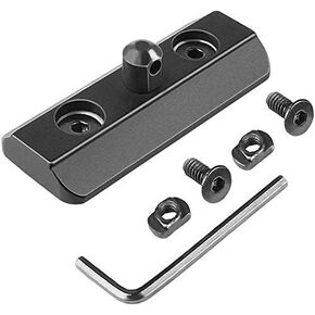 360 Tacitcal Bipod Mount Aluminium Low Profile Harris -Style Stud bipod Adapter Black