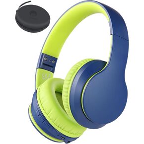 rockpapa Wired/Wireless Bluetooth Headphones with Mic & Case, 25Hrs Battery in Kuwait