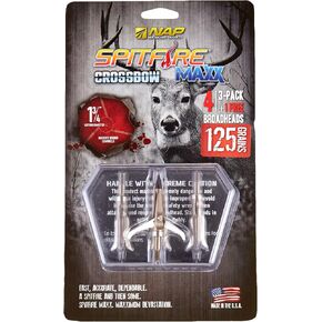 New Archery Products NAP Spitfire Maxx 125 X-Bow Tt 4-Pack