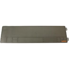 Lyman Essential Heavy Duty Gun Cleaning, Maintenance Mat 10"x 36", Black